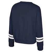 Colosseum Penn State Nittany Lions Splashy Crewneck Fleece Sweatshirt