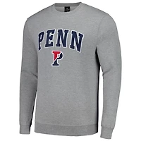 Colosseum Pennsylvania Quakers Arch  Logo Pullover Sweatshirt