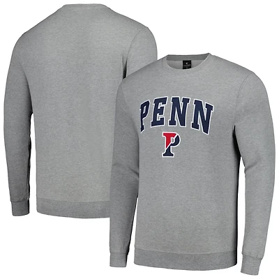 Colosseum Pennsylvania Quakers Arch  Logo Pullover Sweatshirt
