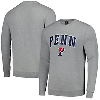 Colosseum Pennsylvania Quakers Arch  Logo Pullover Sweatshirt