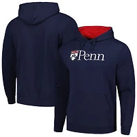 Colosseum Pennsylvania Quakers Arch and Logo Pullover Hoodie