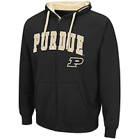 Colosseum Purdue Boilermakers Big  Tall Full-Zip Hoodie