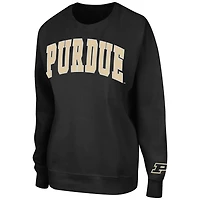 Colosseum Purdue Boilermakers Campanile Pullover Sweatshirt