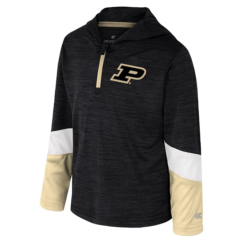 Colosseum Purdue Boilermakers Rylos Quarter-Zip Windshirt