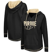 Colosseum Purdue Boilermakers Tunic Pullover Hoodie