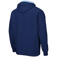 Colosseum Rhode Island Rams Arch  Logo 30 Full-Zip Hoodie