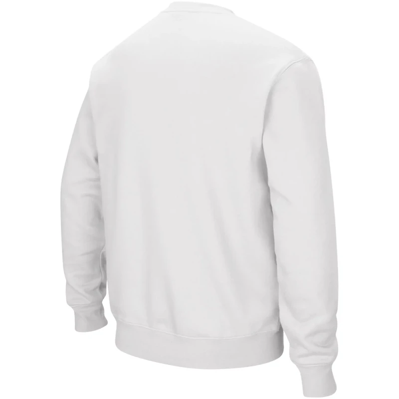 Colosseum Rutgers Scarlet Knights Arch Logo Crew Neck Sweatshirt