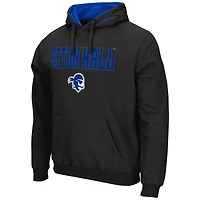 Colosseum Seton Hall Pirates Arch and Logo Pullover Hoodie