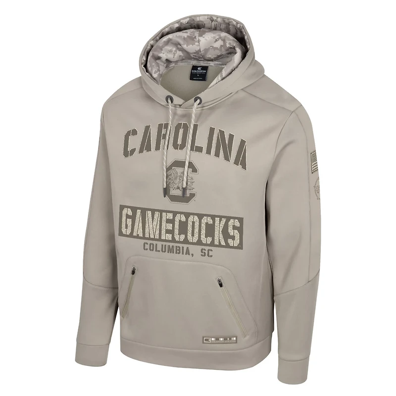 Colosseum South Carolina Gamecocks Big  Tall Operation Hat Trick Battalion Hoodie Sweatshirt