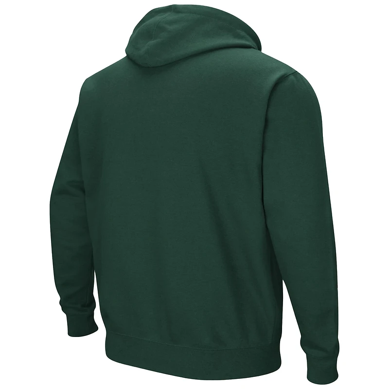 Colosseum South Florida Bulls Arch and Logo Pullover Hoodie