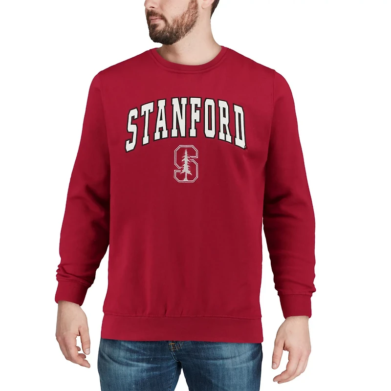 Colosseum Stanford Arch  Logo Crew Neck Sweatshirt