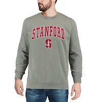 Colosseum Stanford Cardinal Arch  Logo Crew Neck Sweatshirt
