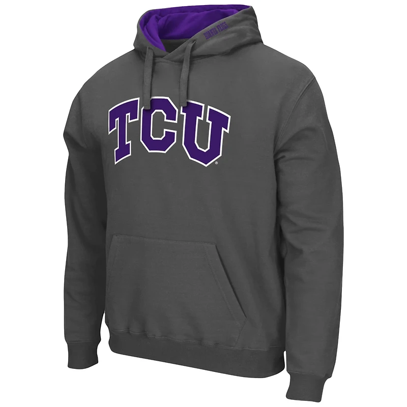 Colosseum TCU Horned Frogs Arch Logo 30 Pullover Hoodie