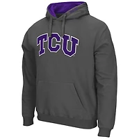 Colosseum TCU Horned Frogs Arch  Logo 30 Pullover Hoodie