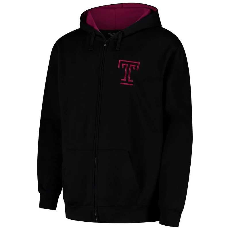 Colosseum Temple Owls Arch Logo 30 Full-Zip Hoodie