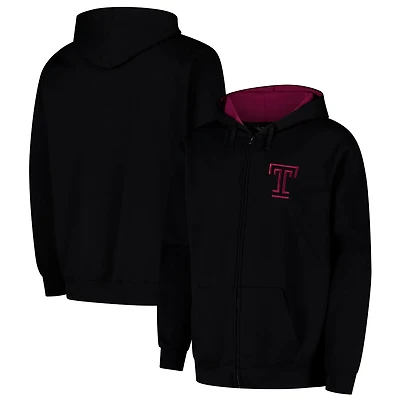 Colosseum Temple Owls Arch  Logo 30 Full-Zip Hoodie