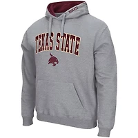 Colosseum Texas State Bobcats Arch and Logo Pullover Hoodie