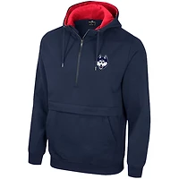 Colosseum UConn Huskies Half-Zip Hoodie