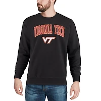 Colosseum Virginia Tech Hokies Arch  Logo Crew Neck Sweatshirt