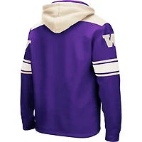 Colosseum Washington Huskies 20 Lace-Up Pullover Hoodie