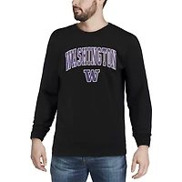 Colosseum Washington Huskies Arch  Logo Crew Neck Sweatshirt