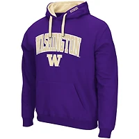 Colosseum Washington Huskies Big  Tall Arch Logo 20 Pullover Hoodie