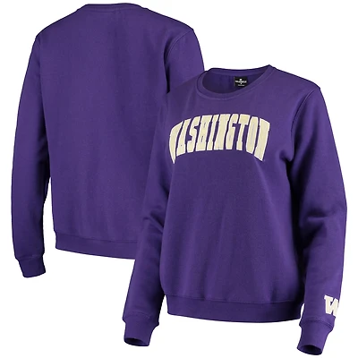 Colosseum Washington Huskies Campanile Pullover Sweatshirt