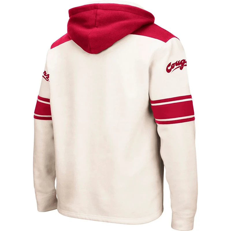 Colosseum Washington State Cougars 20 Lace-Up Pullover Hoodie