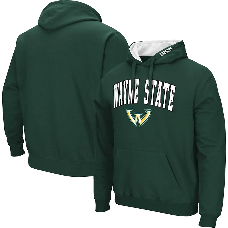 Colosseum Wayne State Warriors Arch Logo 30 Pullover Hoodie