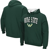 Colosseum Wayne State Warriors Arch  Logo 30 Pullover Hoodie