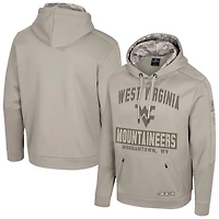 Colosseum West Virginia Mountaineers Big  Tall Operation Hat Trick Battalion Hoodie Sweatshirt
