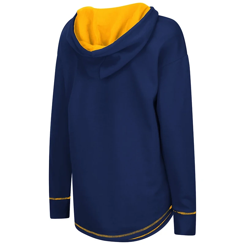 Colosseum West Virginia Mountaineers Tunic Pullover Hoodie