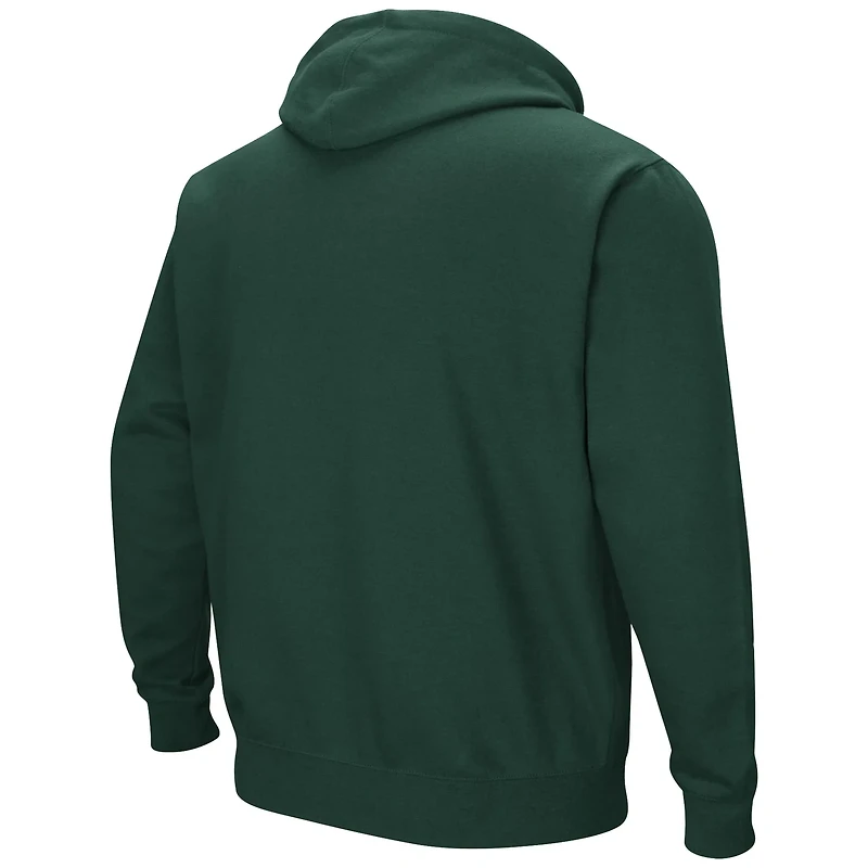 Colosseum William  Mary Tribe Arch and Logo Pullover Hoodie
