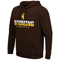 Colosseum Wyoming Cowboys Lantern Pullover Hoodie