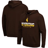 Colosseum Wyoming Cowboys Lantern Pullover Hoodie