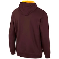 Colosseum Wyoming Cowboys Team Half-Zip Pullover Hoodie