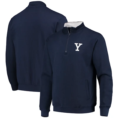 Colosseum Yale Bulldogs Tortugas Logo Quarter-Zip Jacket