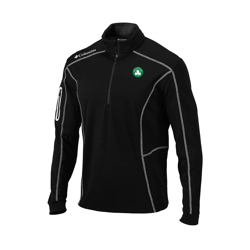 Columbia Boston Celtics Omni-Wick Shotgun Quarter-Zip Pullover