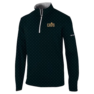 Columbia Cleveland Cavaliers Omni-Wick Wickhams Hills Quarter-Zip Pullover Top