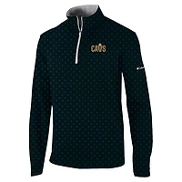 Columbia Cleveland Cavaliers Omni-Wick Wickhams Hills Quarter-Zip Pullover Top
