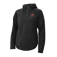 Columbia Cleveland Cavaliers Sweater Weather Quarter-Snap Hoodie