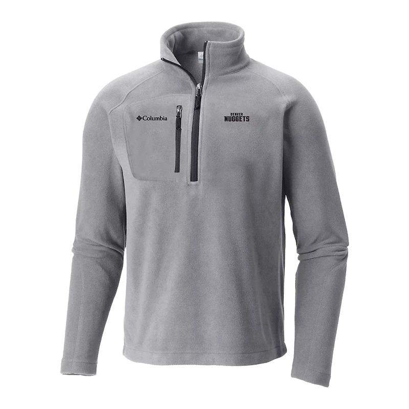 Columbia Denver Nuggets Fast Trek III Half-Zip Fleece Pullover