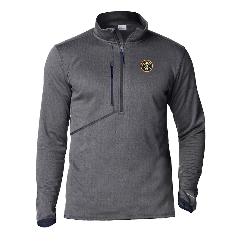 Columbia Denver Nuggets Park View Half-Zip Top