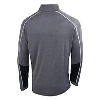 Columbia Heathered Gray Inter Miami CF Omni-Wick Shotgun 20 Quarter-Zip Pullover Top