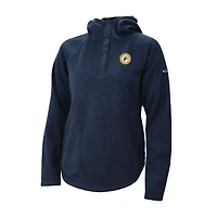 Columbia Indiana Pacers Sweater Weather Quarter-Snap Hoodie