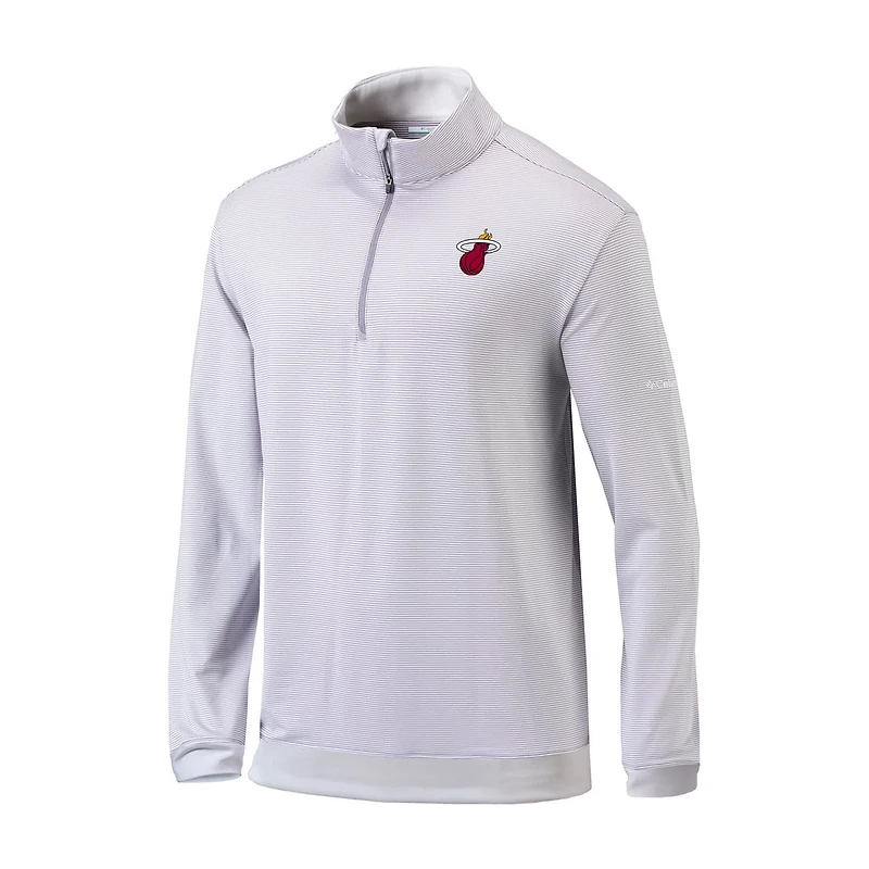 Columbia Miami Heat Omni-Wick Even Lie Quarter-Zip Top