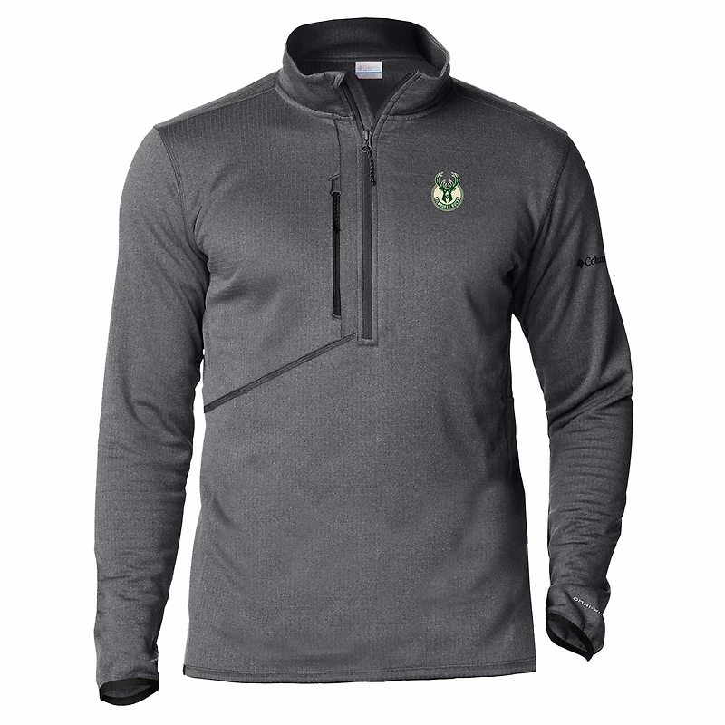 Columbia Milwaukee Bucks Park View Fleece Half-Zip Top