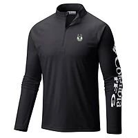 Columbia Milwaukee Bucks PFG Terminal Tackle Quarter-Zip Top