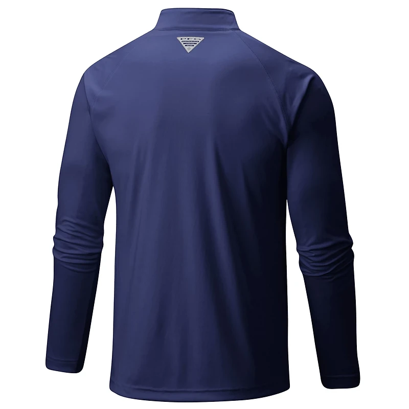 Columbia Minnesota Timberwolves PFG Terminal Tackle Quarter-Zip Top