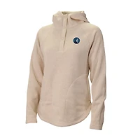 Columbia Minnesota Timberwolves Sweater Weather Quarter-Snap Hoodie